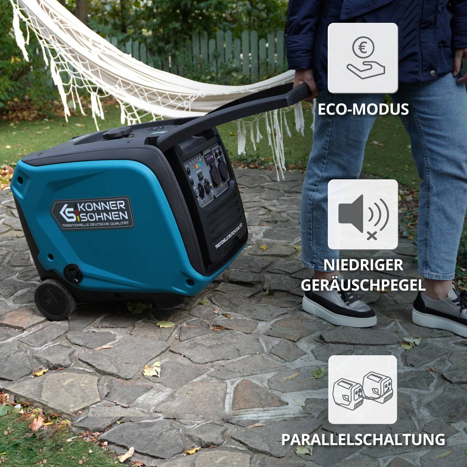 LPG/Benzin-Inverter-Generator KS 4000iEG S