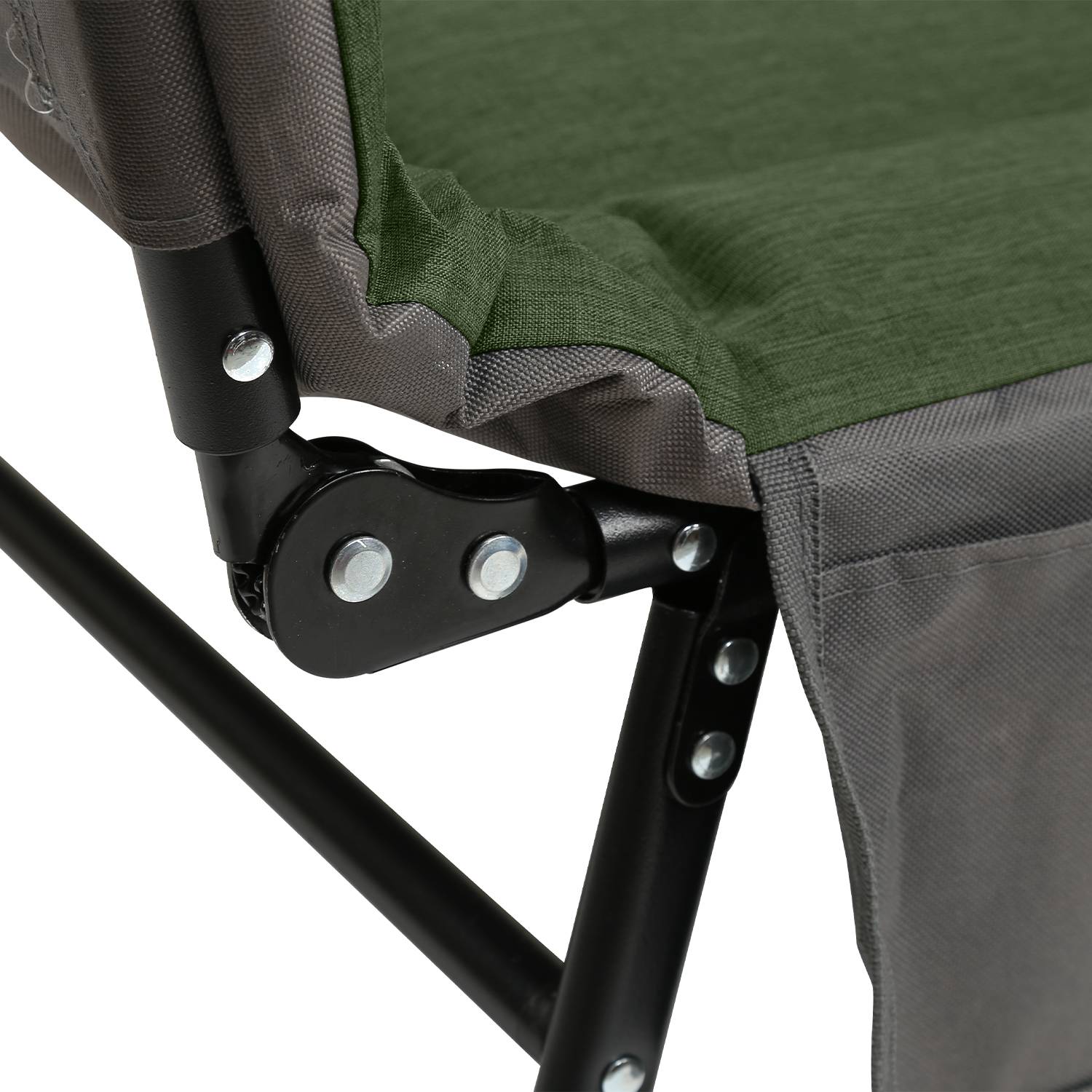 Karpfenliege, Angelliege bis 150kg belastbar, Campingliege,Campingbett klappbar