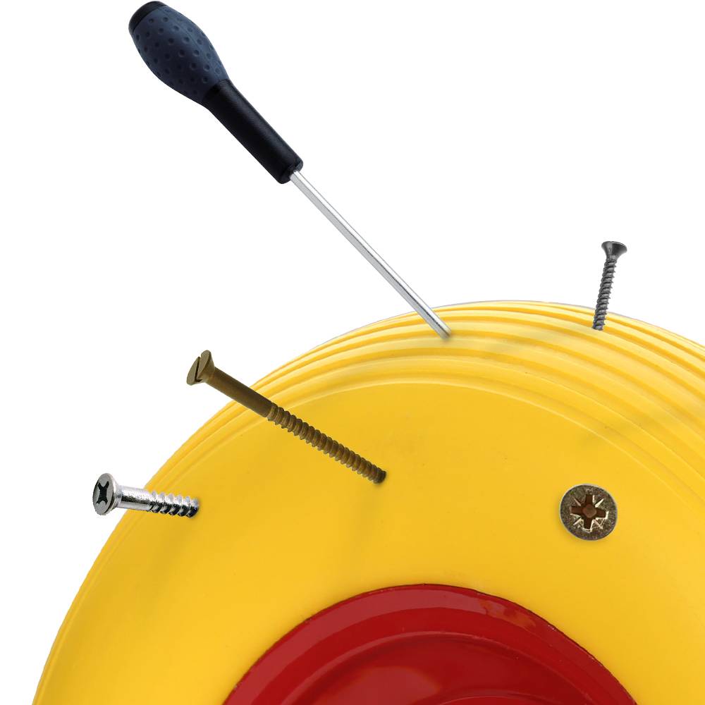 Schubkarrenrad Vollgummi Gelb 4.80/4.00-8 - Ø390 x 95mm Ersatzrad Schubkarrenreifen