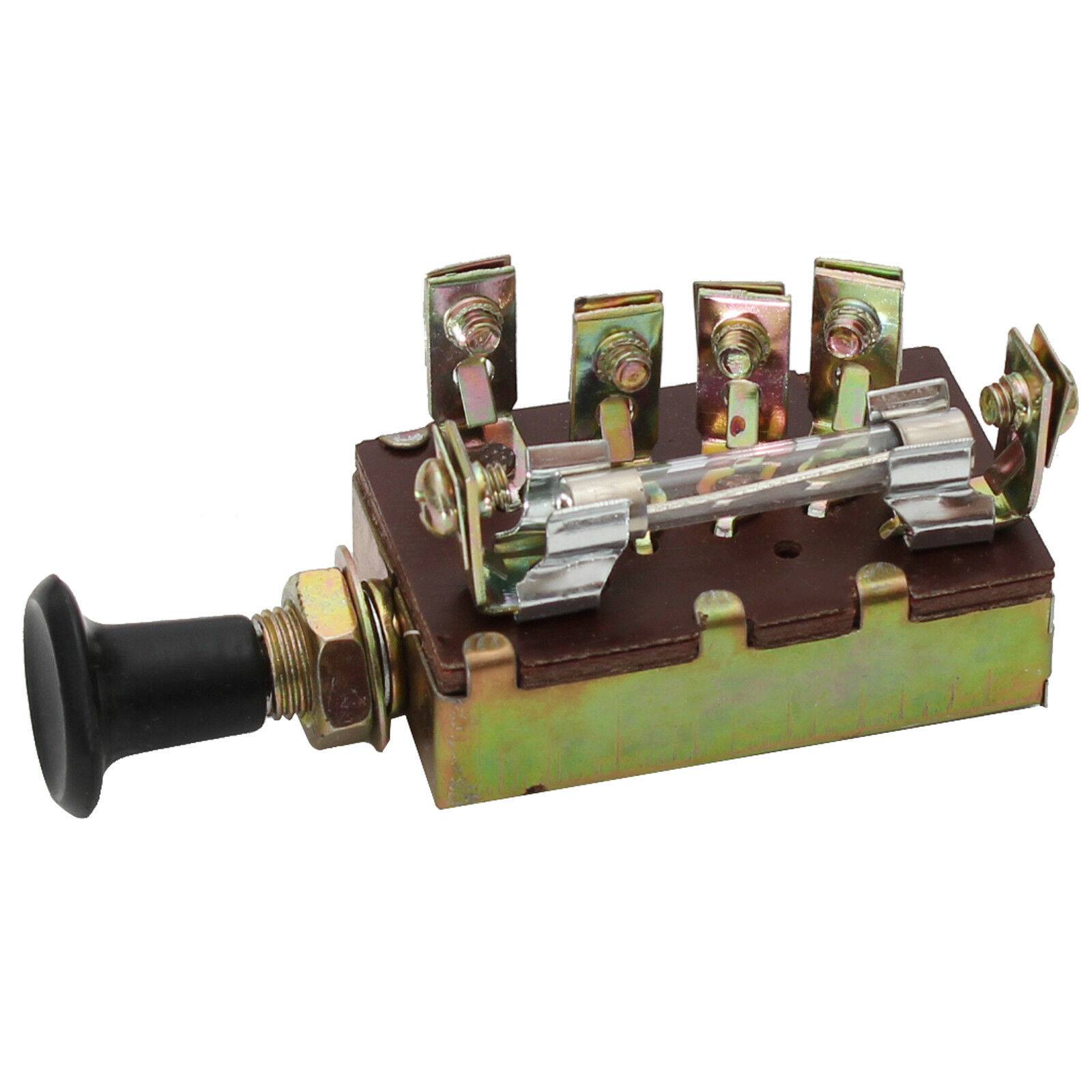 KFZ Zugschalter Lichtschalter PKW LKW Oldtimer Jungtimer Traktor Fendt Schalter 4 Stufen