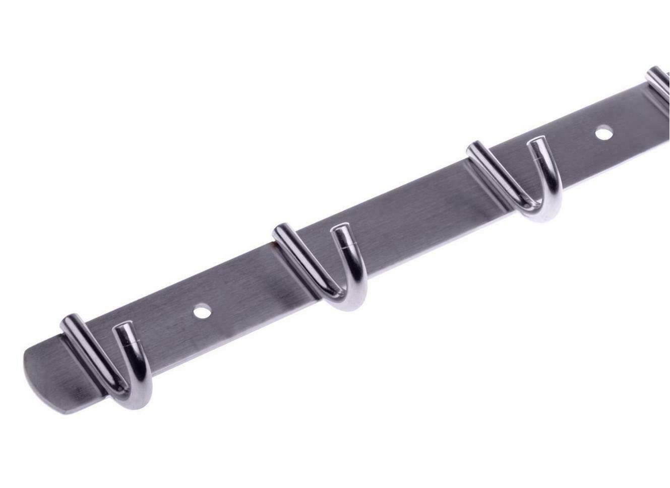 Kleiderhaken Garderobenhaken Edelstahl Wandgarderobe Garderobe Hakenleiste Haken F 8