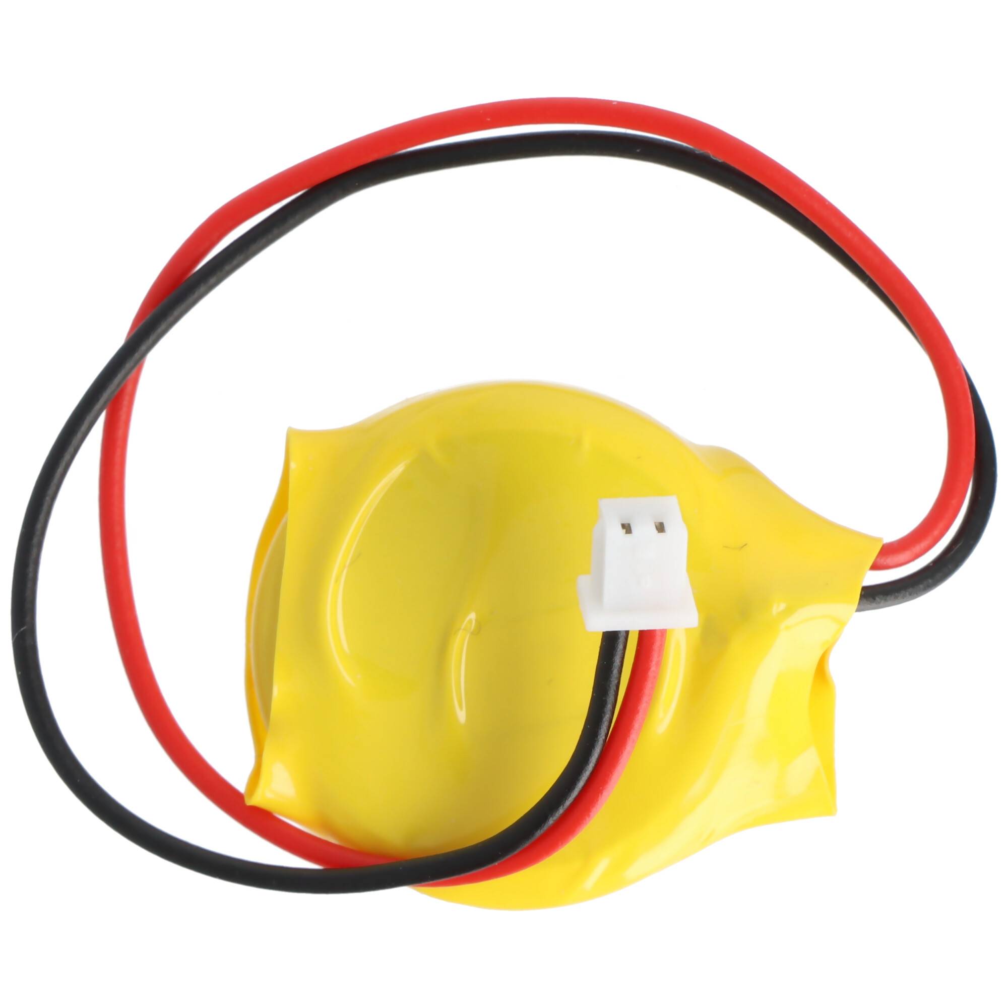CMOS Batterie CR2032 3V mit Kabel und Stecker, Polung +/- beachten