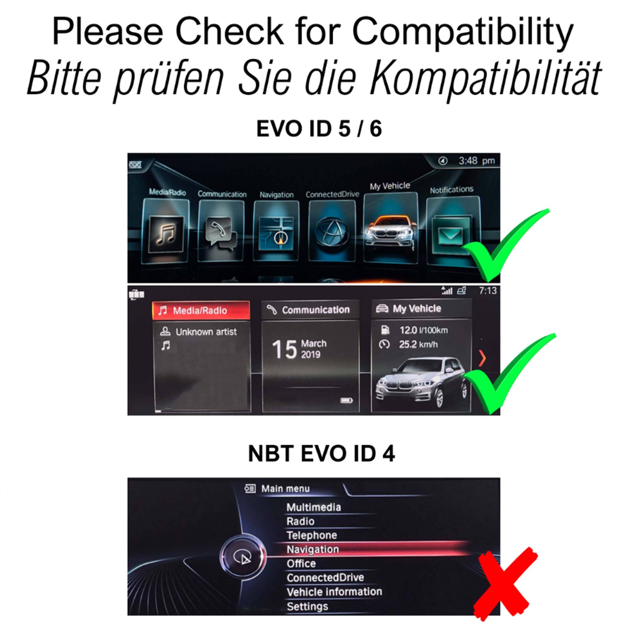 Für BMW F20 F21 F22 F23 EVO 12,3" Touchscreen Android GPS Navigation CarPlay