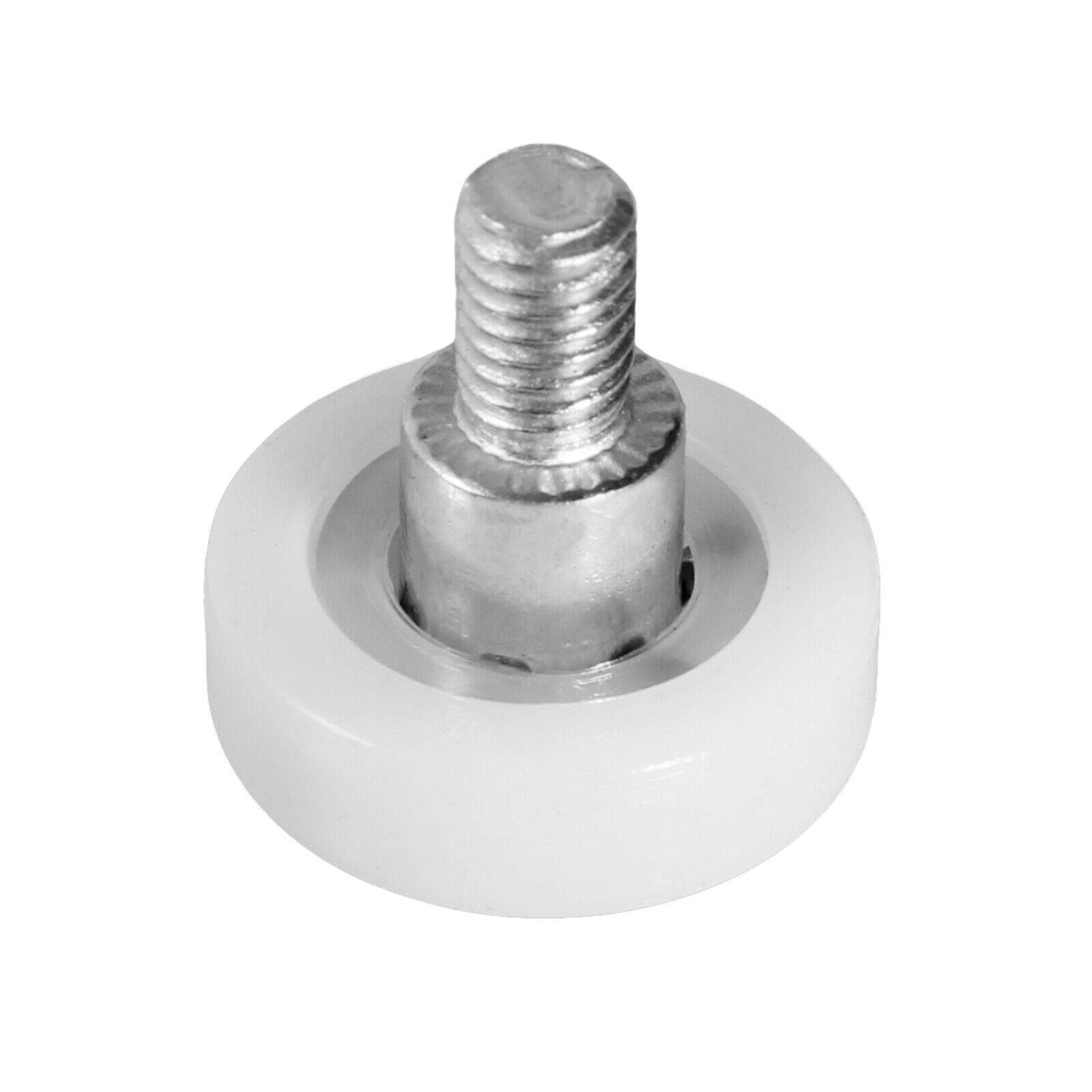 Laufrolle Gleitrolle mit Gewinde Möbelrolle Lagerrolle Schiebetür Laufschiene Ø22x22mm / M6