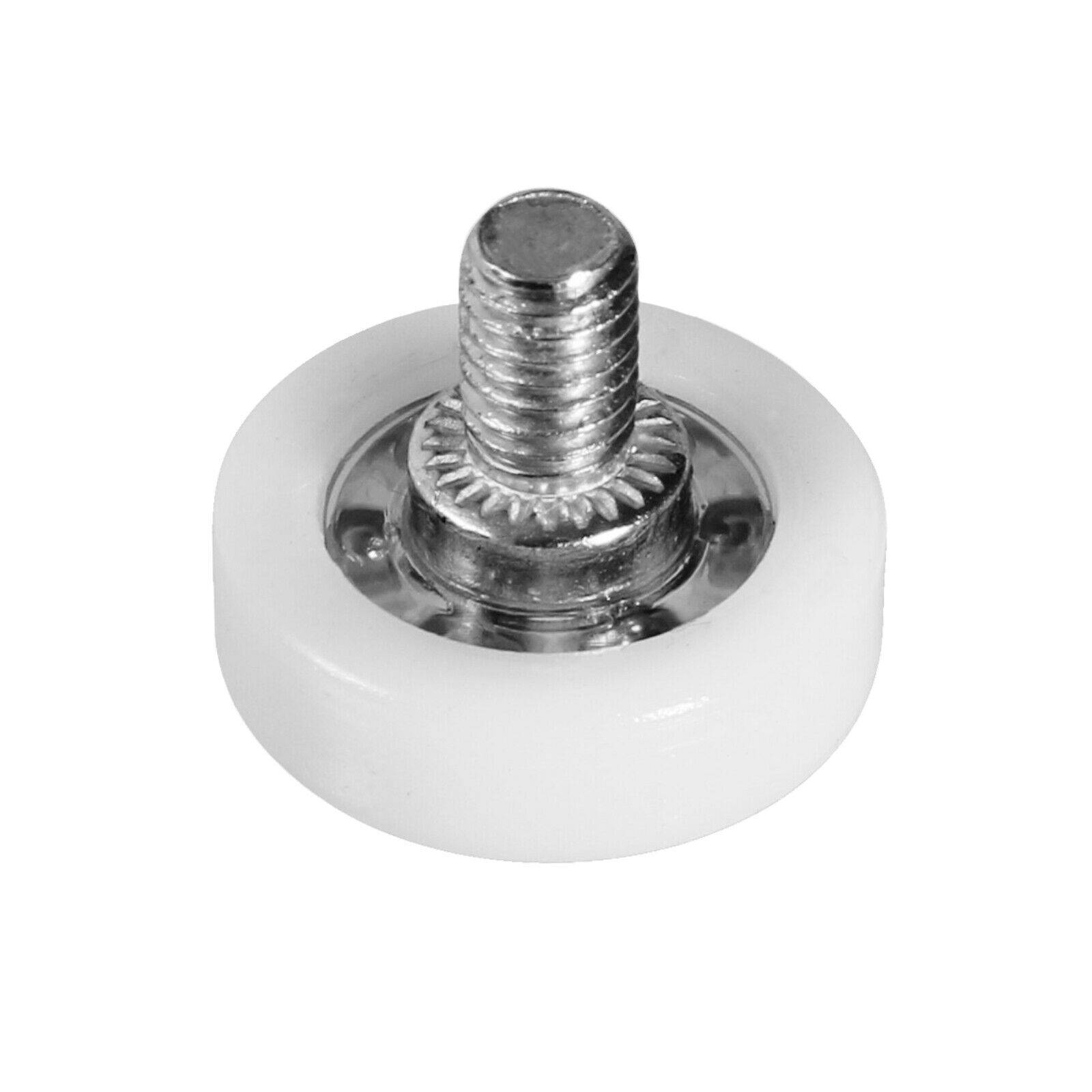 Laufrolle Gleitrolle mit Gewinde Möbelrolle Lagerrolle Schiebetür Laufschiene Ø22x18mm / M6