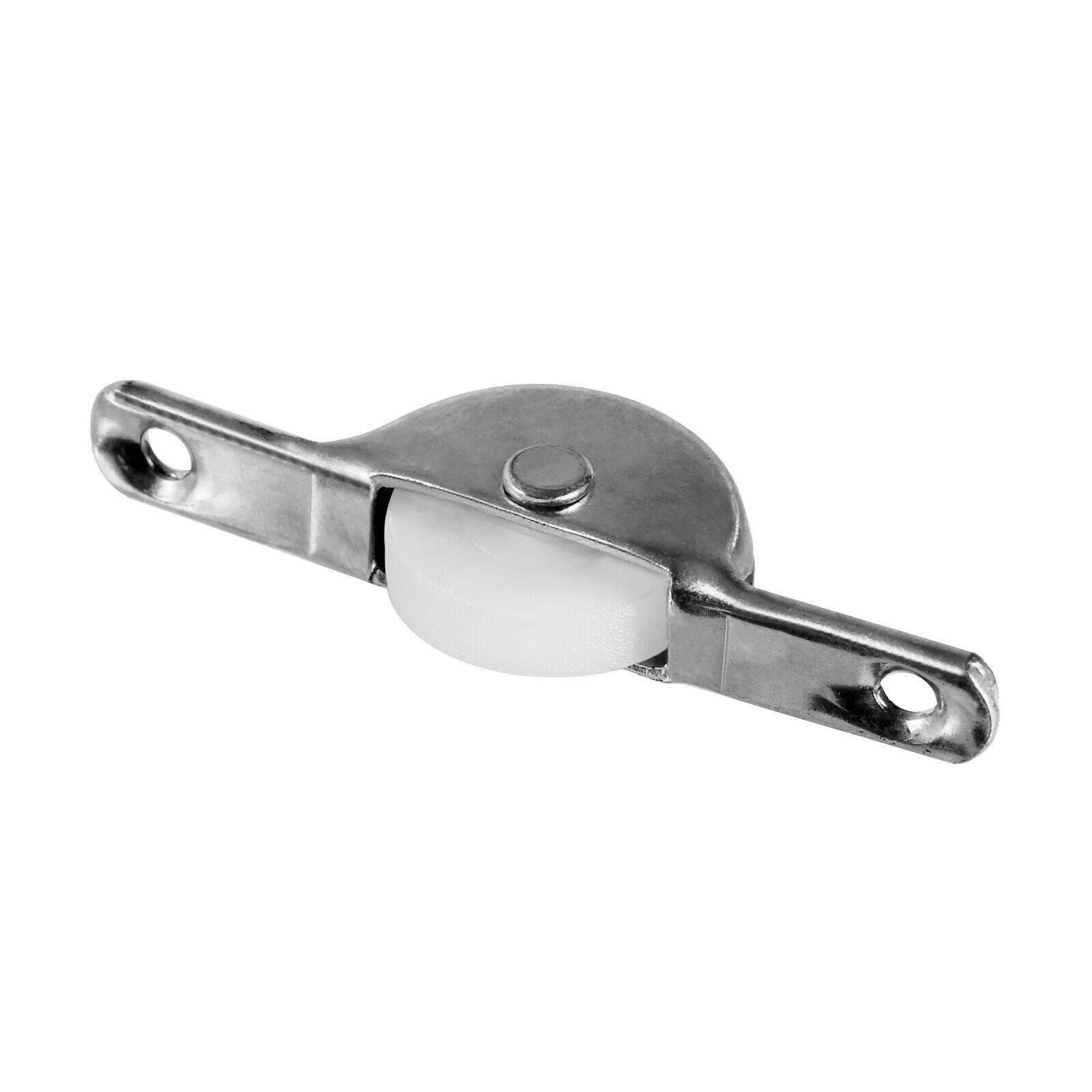 Laufrolle Nylon Stahl Rollwagen Schiebetürbeschlag Holz Schiebetür Lauf Rolle Nylon 55mm Flach