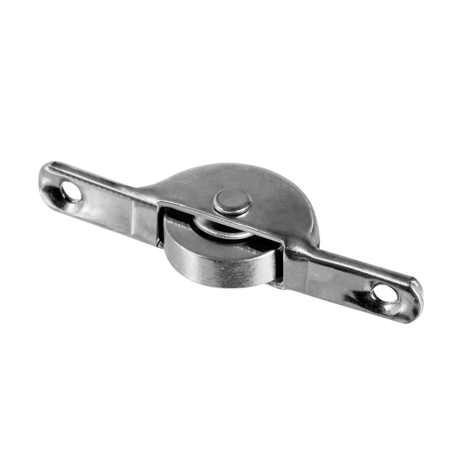 Laufrolle Nylon Stahl Rollwagen Schiebetürbeschlag Holz Schiebetür Lauf Rolle Stahl 55mm Flach