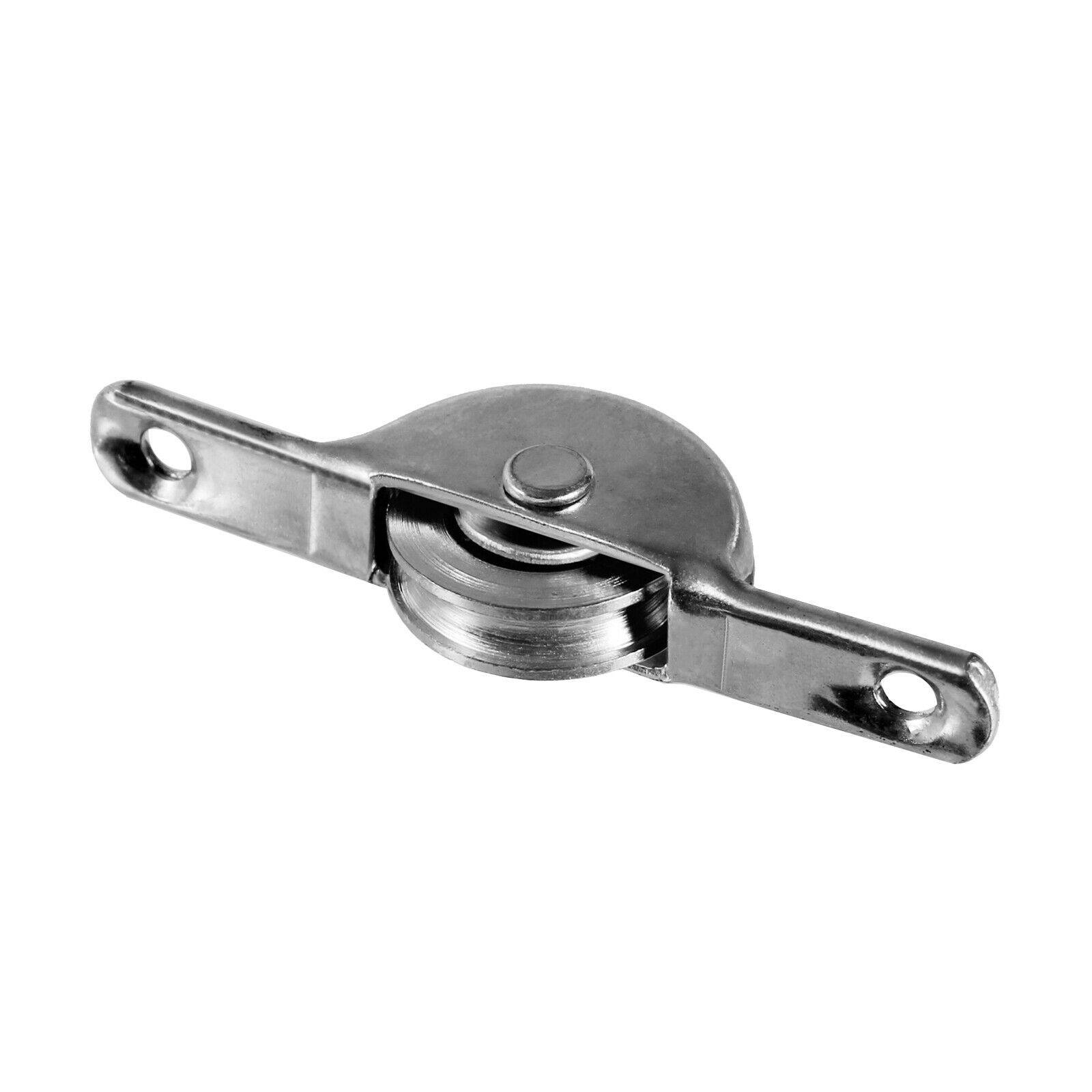 Laufrolle Nylon Stahl Rollwagen Schiebetürbeschlag Holz Schiebetür Lauf Rolle Stahl 55mm Nut