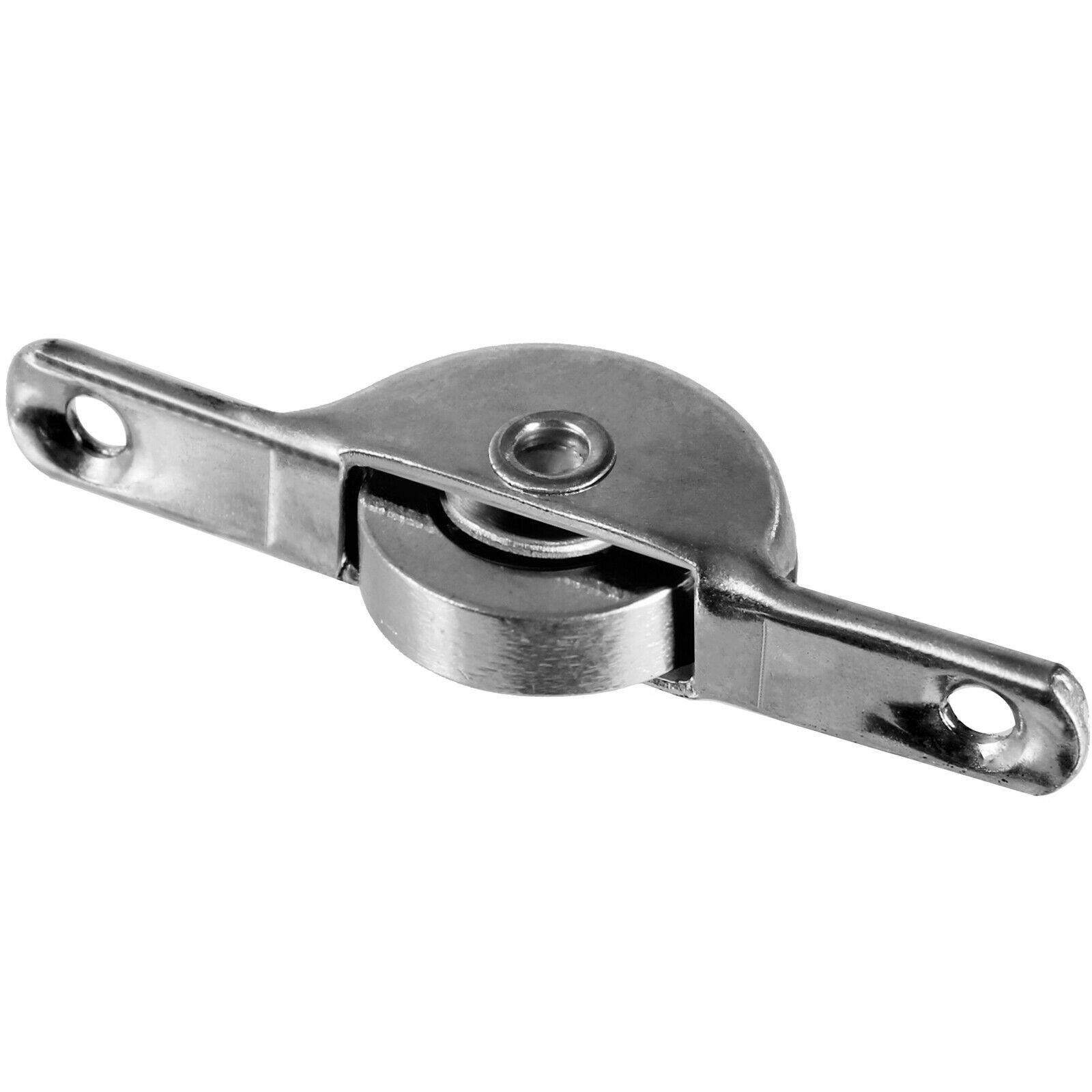 Laufrolle Nylon Stahl Rollwagen Schiebetürbeschlag Holz Schiebetür Lauf Rolle Stahl 76mm Flach