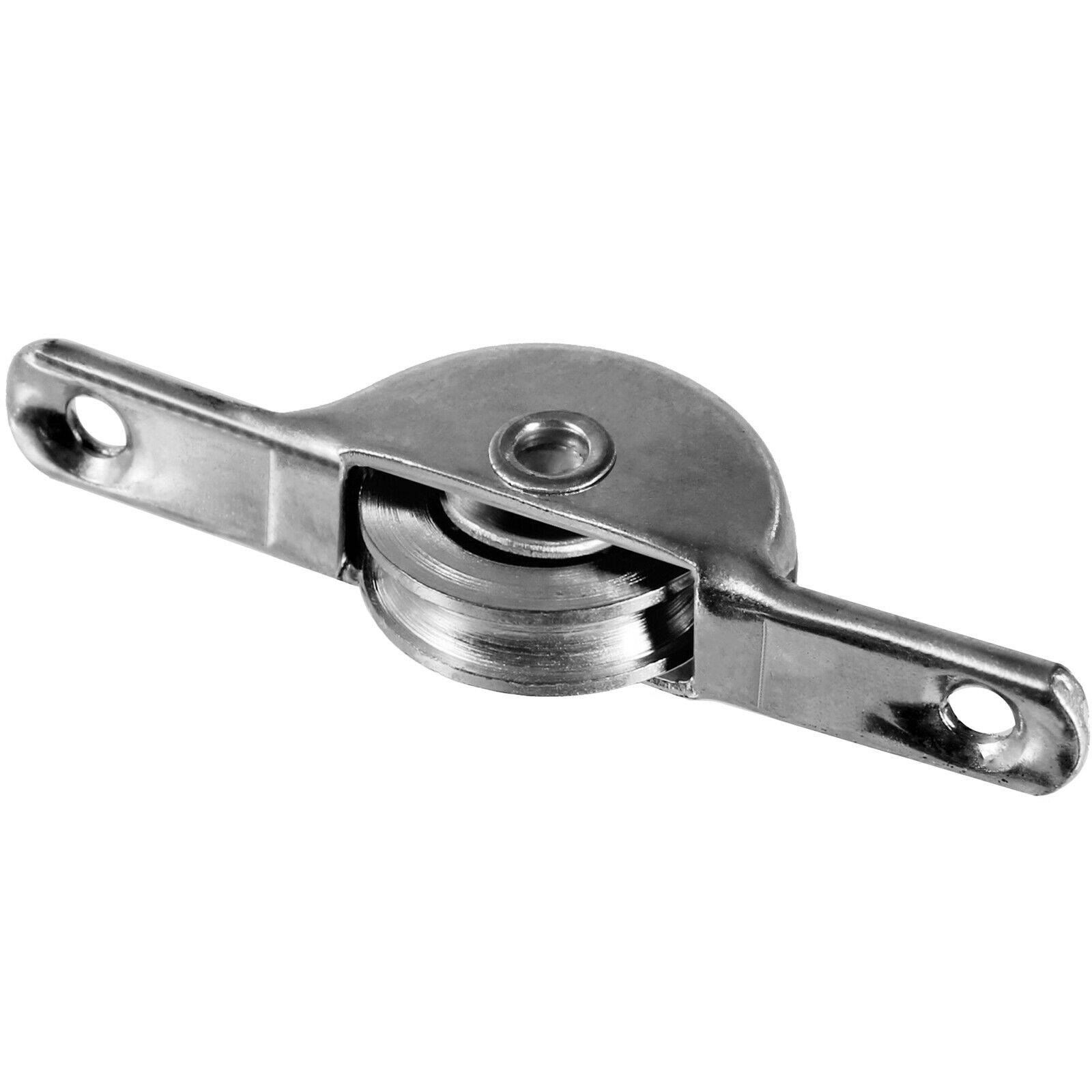 Laufrolle Nylon Stahl Rollwagen Schiebetürbeschlag Holz Schiebetür Lauf Rolle Stahl 76mm Nut