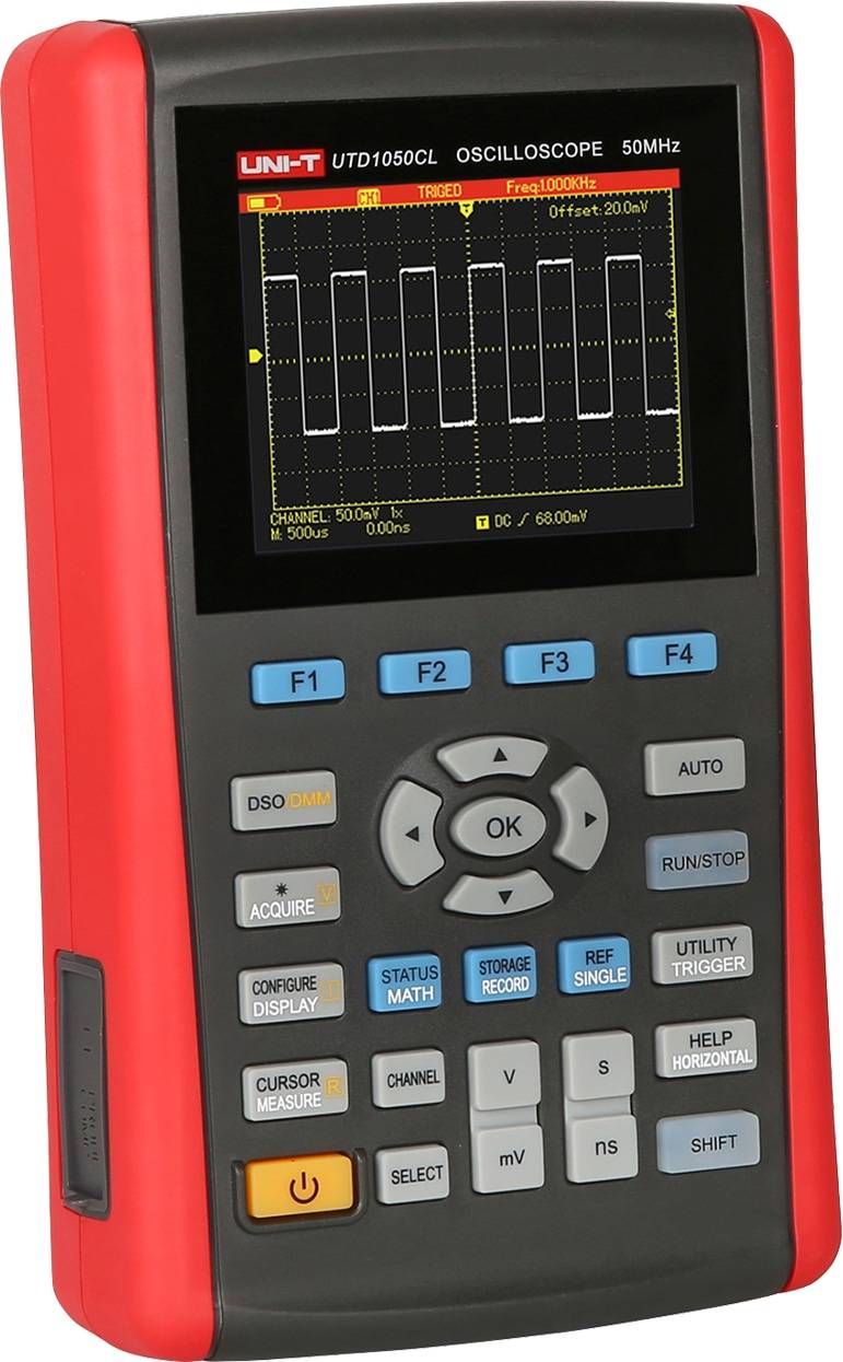 UNI-T Handheld-Oszilloskop, UTD1025CL, 25 MHz, 200 MSa/s