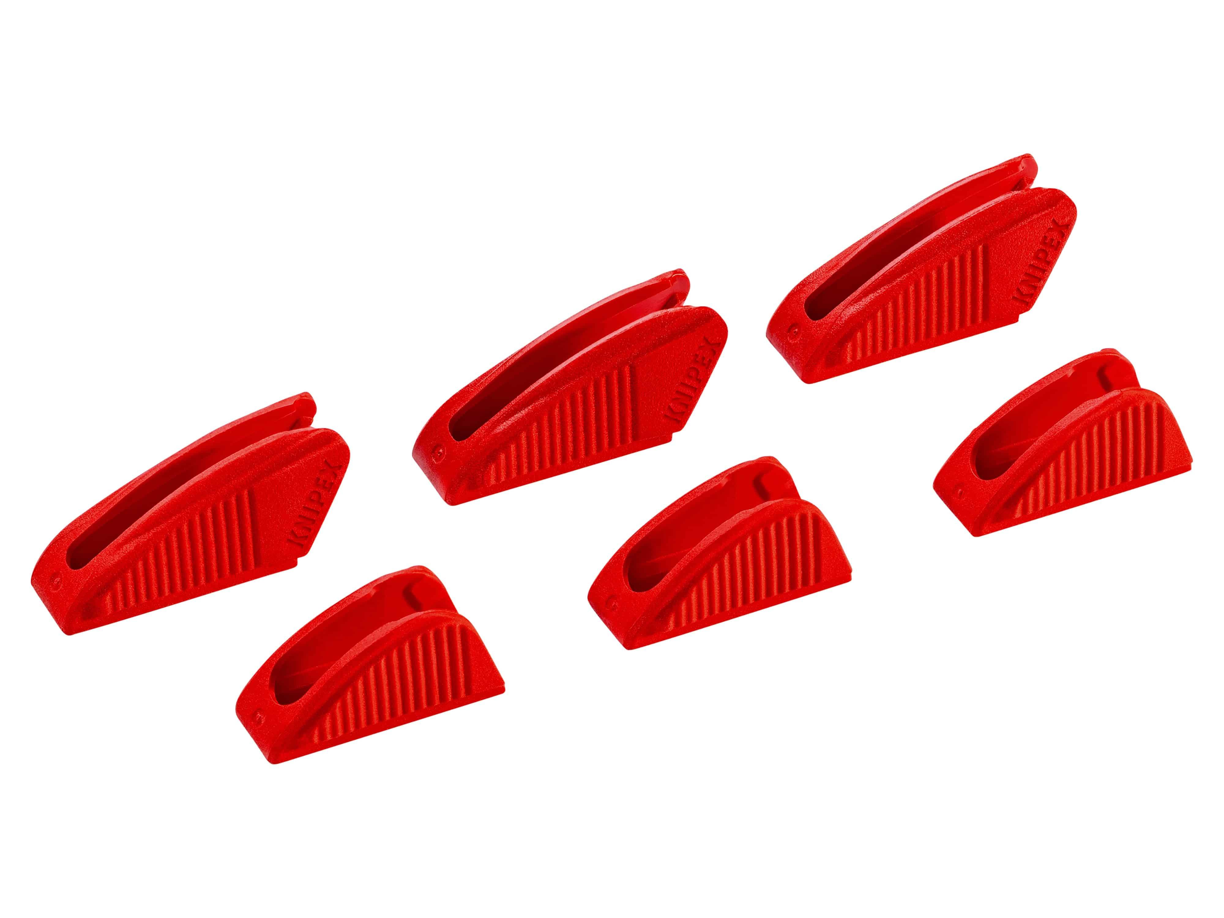 KNIPEX Kunststoffbacken, 86 09 250 V01, für alle Zangenschlüssel 86 XX 250er Modelle, 3 Paar
