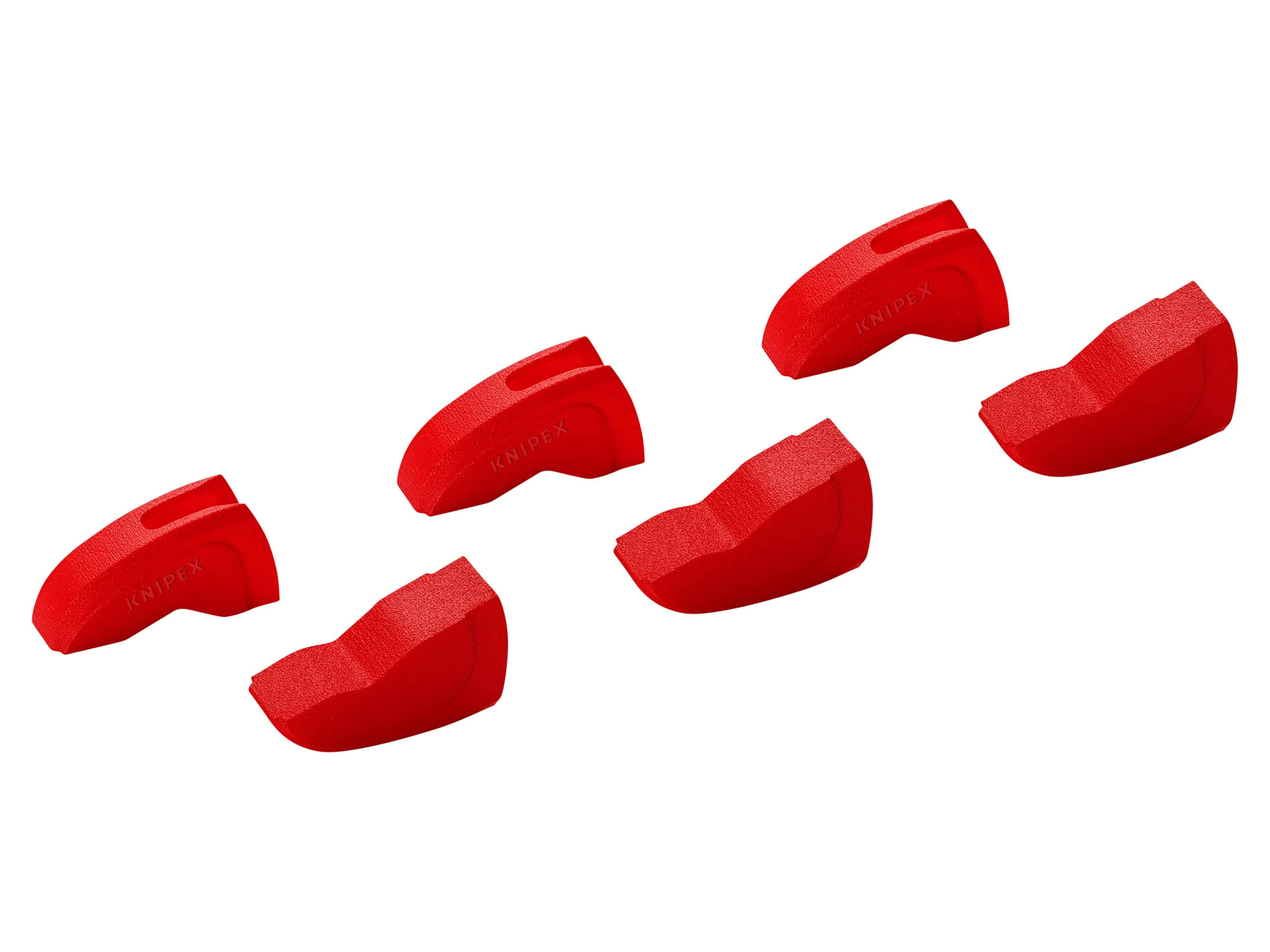KNIPEX Kunststoffbacken, 87 09 250 V01, für alle Zangenschlüssel 87 XX 250er Modelle, 3 Paar