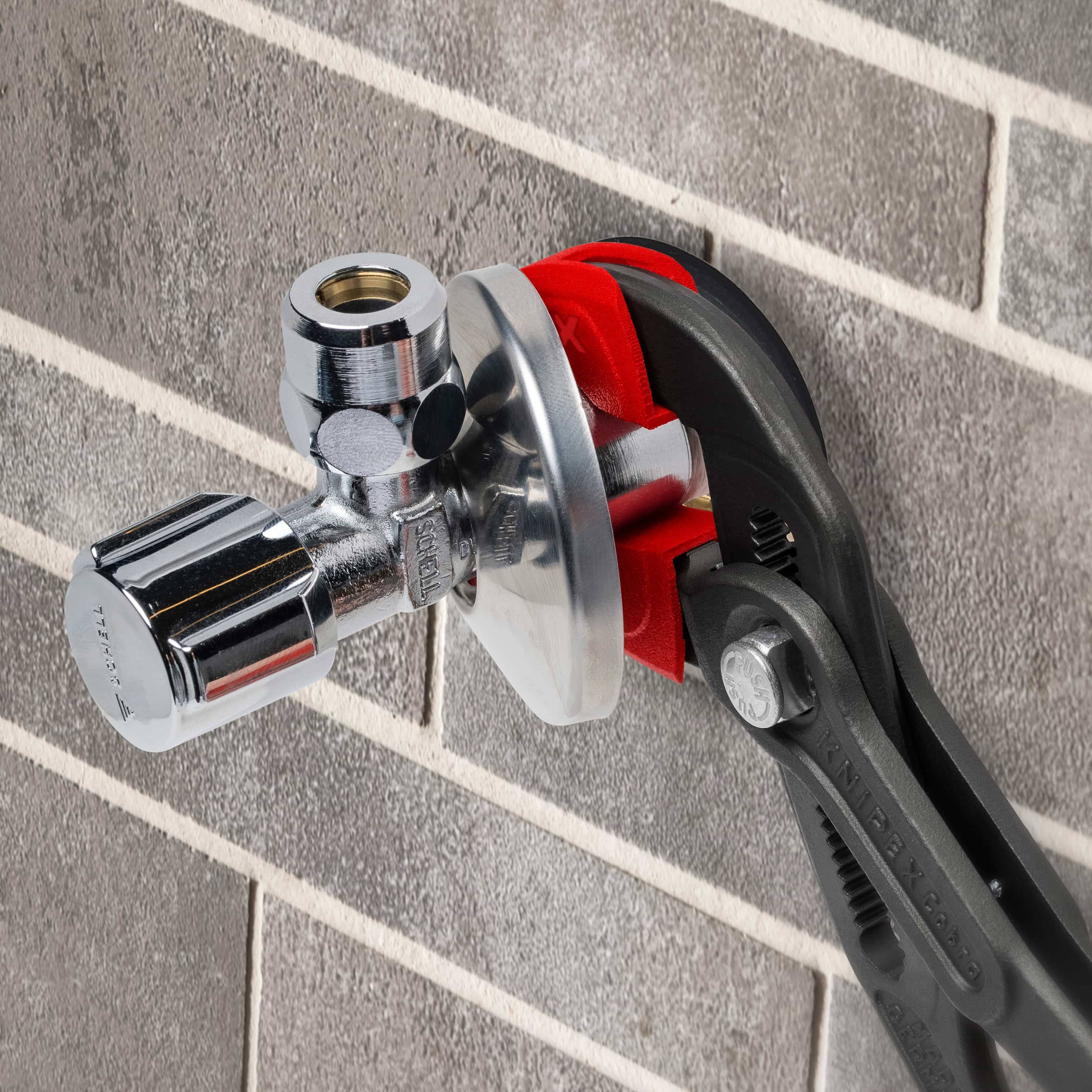 KNIPEX Kunststoffbacken, 87 09 250 V01, für alle Zangenschlüssel 87 XX 250er Modelle, 3 Paar