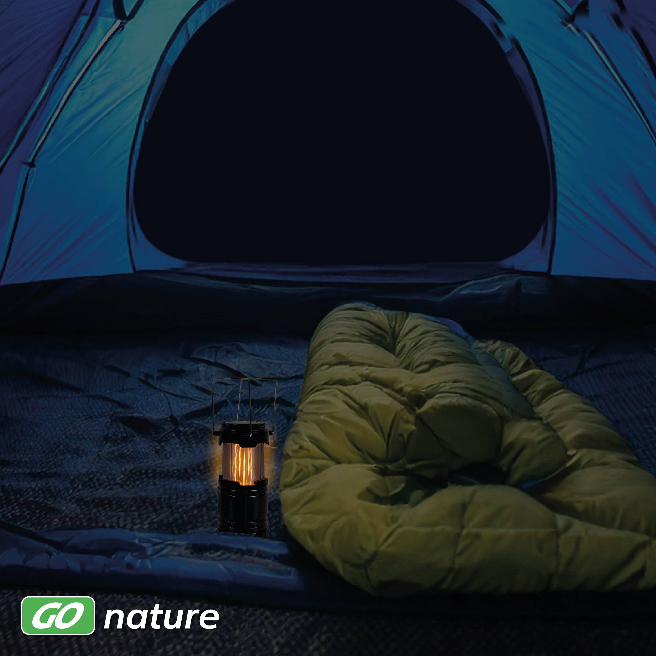 MÜLLER-LICHT LED-Akku-Campingleuchte TERRA, 100lm, batteriebetrieb, schwarz