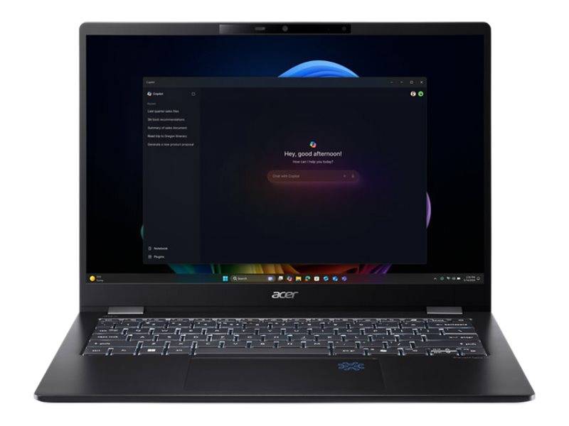 Acer TravelMate P6 14 AI TMP614-54-TCO - 180°-Scharnierdesign - Intel Core Ultra 5 226V / 2.1 GHz - Intel Evo vPro Enter