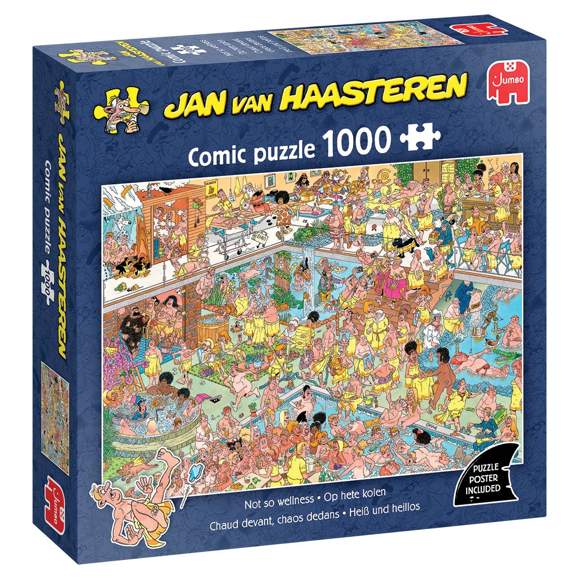 Jan van Haasteren, Heiß und Heillos, 1000 Teile Puzzle