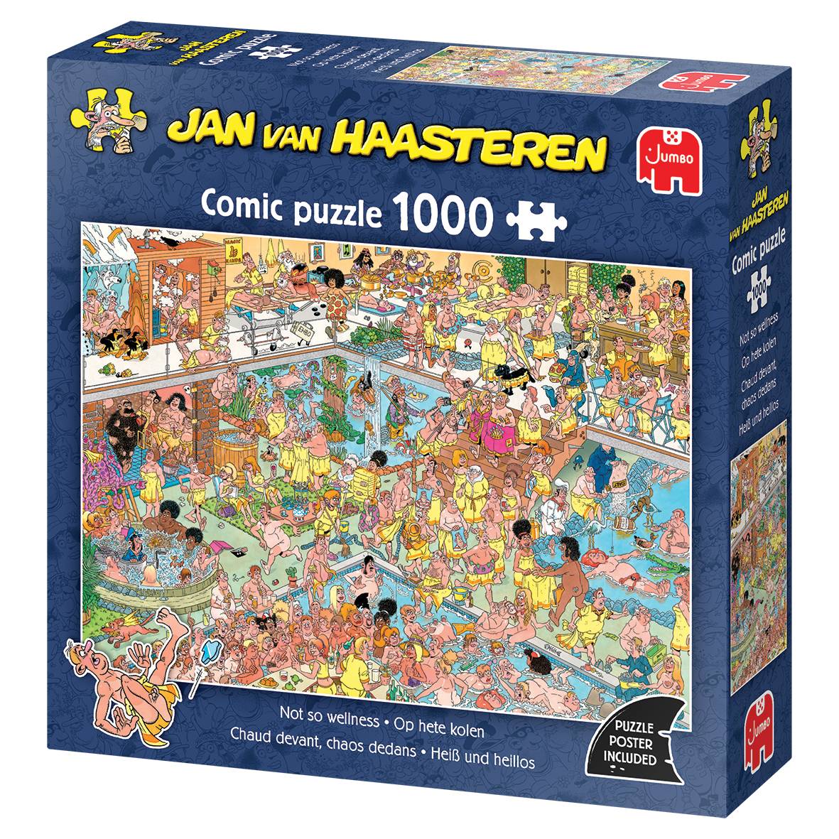 Jan van Haasteren, Heiß und Heillos, 1000 Teile Puzzle