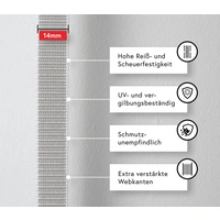 BAUHELD 6m Rollladengurt 14mm Grau BAUHELD 6m Rollladengurt 14mm Grau