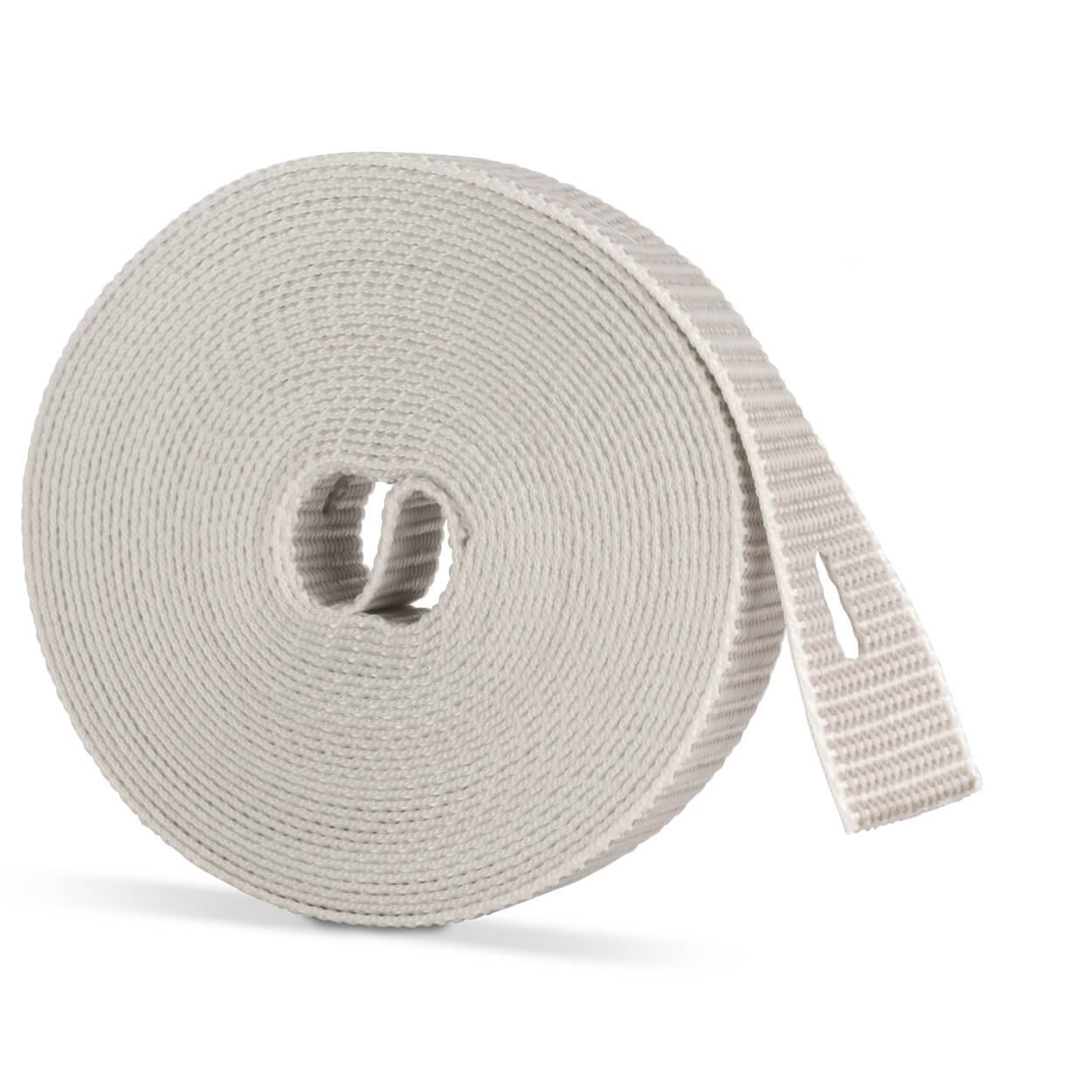 BAUHELD 6m Rollladengurt 23mm Grau