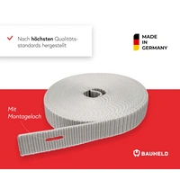 BAUHELD 6m Rollladengurt 20mm Grau BAUHELD 6m Rollladengurt 20mm Grau