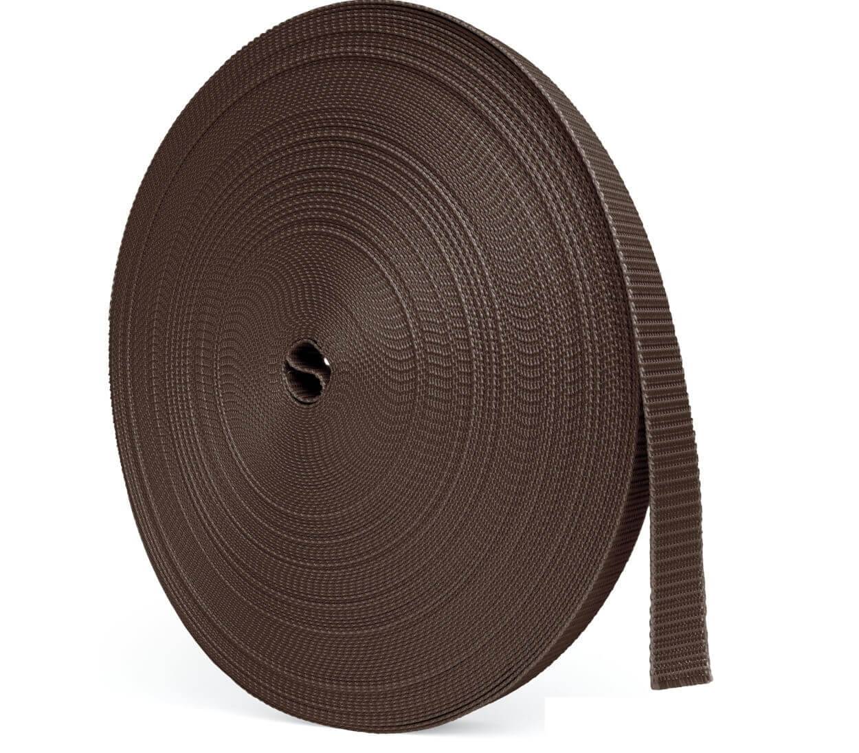 BAUHELD 50m Rollladengurt 23mm Braun