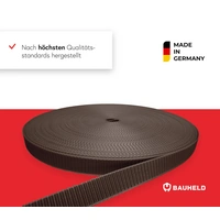 BAUHELD 50m Rollladengurt 14mm Braun BAUHELD 50m Rollladengurt 14mm Braun