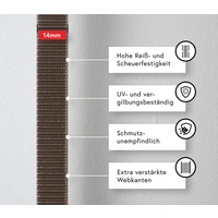 BAUHELD 50m Rollladengurt 14mm Braun BAUHELD 50m Rollladengurt 14mm Braun