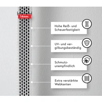 BAUHELD 6m Rollladengurt 14mm Schwarz Weiß BAUHELD 6m Rollladengurt 14mm Schwarz Weiß