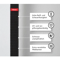BAUHELD 50m Rollladengurt 14mm Schwarz BAUHELD 50m Rollladengurt 14mm Schwarz