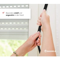 BAUHELD 6m Rollladengurt 14mm Schwarz BAUHELD 6m Rollladengurt 14mm Schwarz