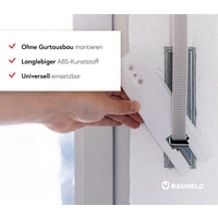 BAUHELD Rollladen Gurtwickler Abdeckplatte ohne Gurtausbau 135 bis 160 mm BAUHELD Rollladen Gurtwickler Abdeckplatte ohne Gurtausbau 135 bis 160 mm