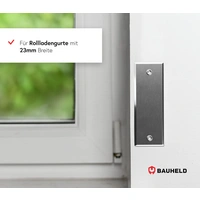 BAUHELD Metall Gurtwickler Abdeckplatte 105mm Geschlossen Verchromt BAUHELD Metall Gurtwickler Abdeckplatte 105mm Geschlossen Verchromt