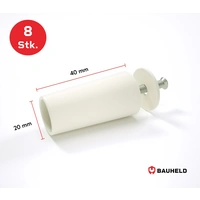 BAUHELD Rollladenstopper 40mm Beige Offen 8 Stück BAUHELD Rollladenstopper 40mm Beige Offen 8 Stück