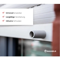 BAUHELD Rollladenstopper 40mm Hellbraun Offen 8 Stück BAUHELD Rollladenstopper 40mm Hellbraun Offen 8 Stück