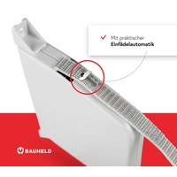 BAUHELD Rollladen Gurtwickler Aufputz 23mm Maxi mit Einfädelautomatik Weiß BAUHELD Rollladen Gurtwickler Aufputz 23mm Maxi mit Einfädelautomatik Weiß