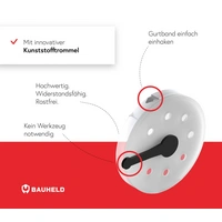 BAUHELD Rollladen Gurtwickler Aufputz 14mm Mini Aufklappbar mit Kunststofftrommel Anthrazit BAUHELD Rollladen Gurtwickler Aufputz 14mm Mini Aufklappbar mit Kunststofftrommel Anthrazit