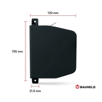 BAUHELD Rollladen Gurtwickler Aufputz 14mm Mini Aufklappbar mit Kunststofftrommel Anthrazit BAUHELD Rollladen Gurtwickler Aufputz 14mm Mini Aufklappbar mit Kunststofftrommel Anthrazit