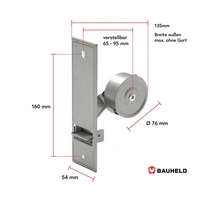 BAUHELD Rollladen Aufhängefeder Maxi 150mm 6 Stück BAUHELD Rollladen Aufhängefeder Maxi 150mm 6 Stück