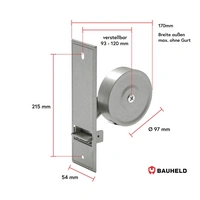 BAUHELD Rollladen Aufhängefeder Maxi 150mm 24 Stück BAUHELD Rollladen Aufhängefeder Maxi 150mm 24 Stück
