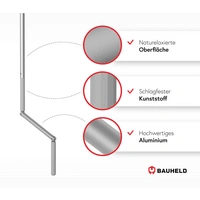 BAUHELD Rollladen Kurbelhalter Einfach 35mm Weiß BAUHELD Rollladen Kurbelhalter Einfach 35mm Weiß