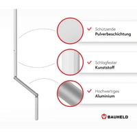 BAUHELD Rollladen Kurbelhalter Magnetisch 35mm Weiß BAUHELD Rollladen Kurbelhalter Magnetisch 35mm Weiß