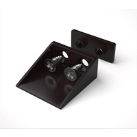 BAUHELD Rollladen Anschlagwinkel 40mm Braun 8 Stück BAUHELD Rollladen Anschlagwinkel 40mm Braun 8 Stück