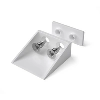 BAUHELD Rollladen Anschlagwinkel 40mm Weiß 8 Stück BAUHELD Rollladen Anschlagwinkel 40mm Weiß 8 Stück