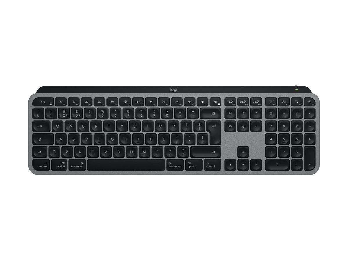 LOGITECH MX Keys S for Mac - Space Grey - EMEA28-935 (US)