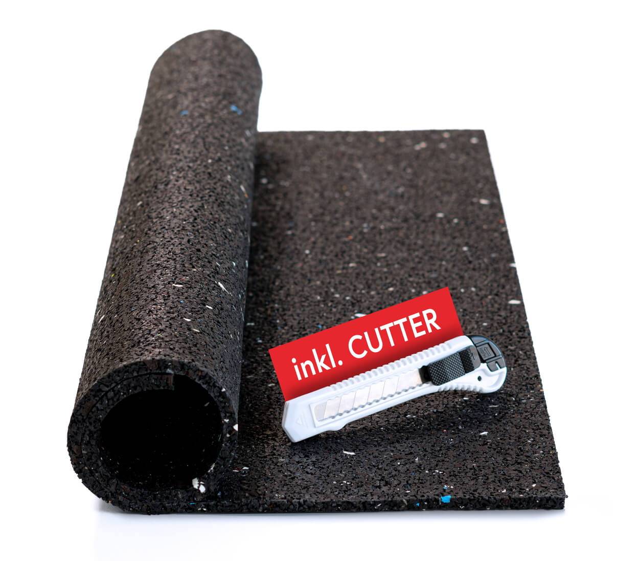 BAUHELD Antivibrationsmatte Waschmaschine 60 x 60 x 0,6 cm