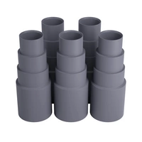 BAUHELD Staubsaugeradapter Dunkelgrau 5 Stück BAUHELD Staubsaugeradapter Dunkelgrau 5 Stück