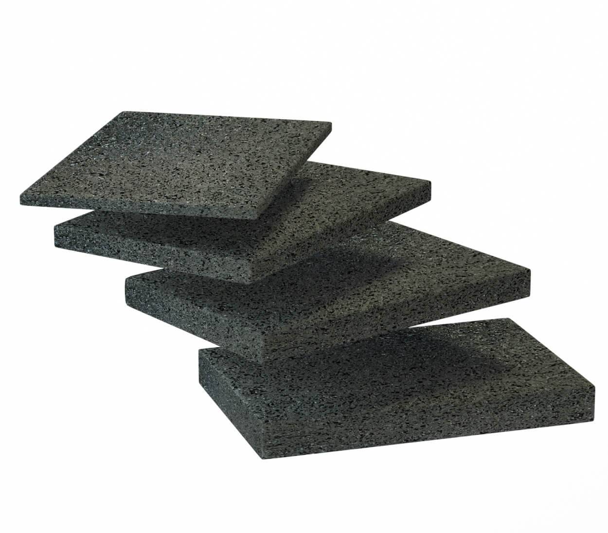 BAUHELD Terrassenpads 90 x 60 x 10 mm 120 Stück