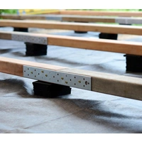 BAUHELD Terrassenpads 90 x 60 x 8 mm 80 Stück BAUHELD Terrassenpads 90 x 60 x 8 mm 80 Stück