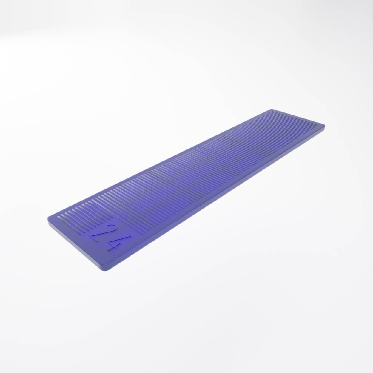 BAUHELD Verglasungsklötze Kunststoff 100 x 24 x 2 mm 500 Stück